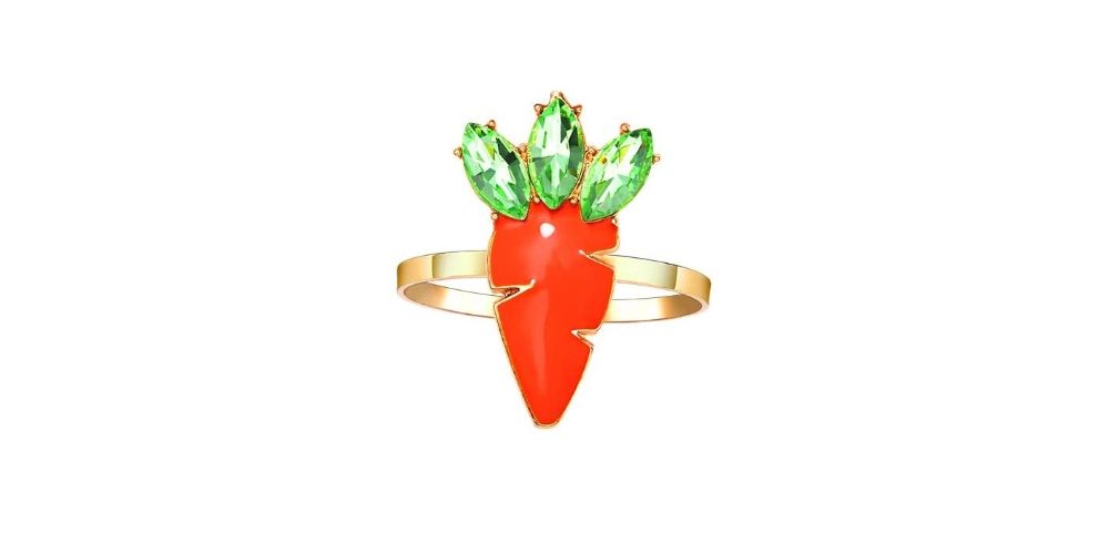 Carrot Napkin Rings