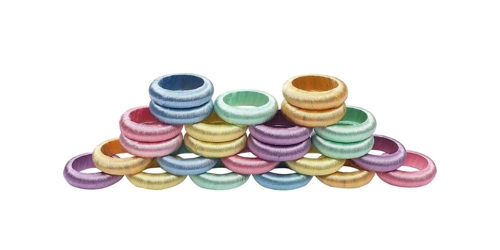 Pastel Napkin Rings