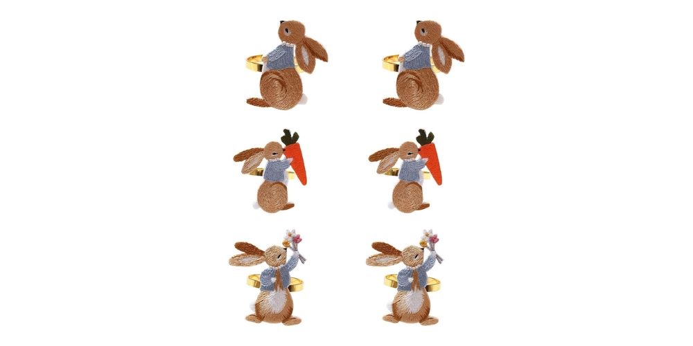 Easter Bunny Napkin Rings