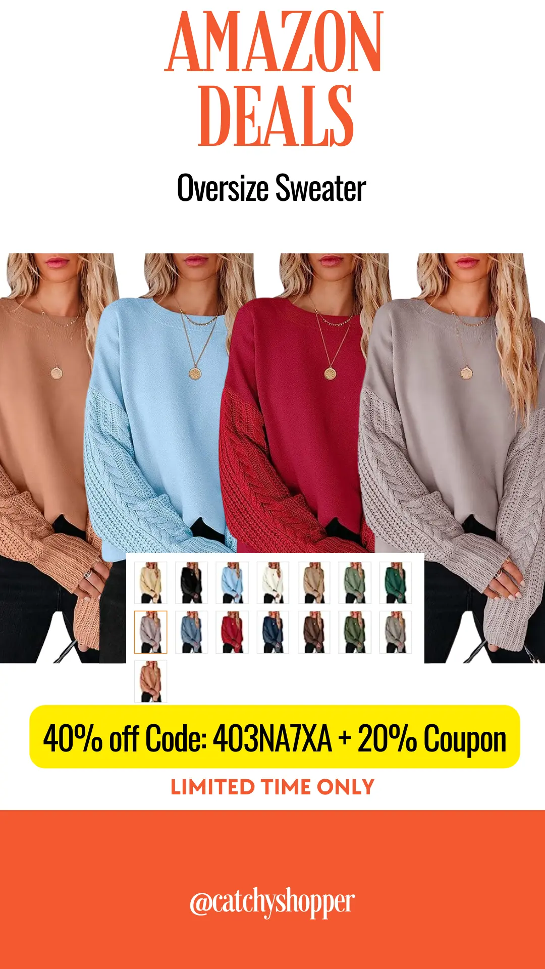 Oversize Knit Sweater