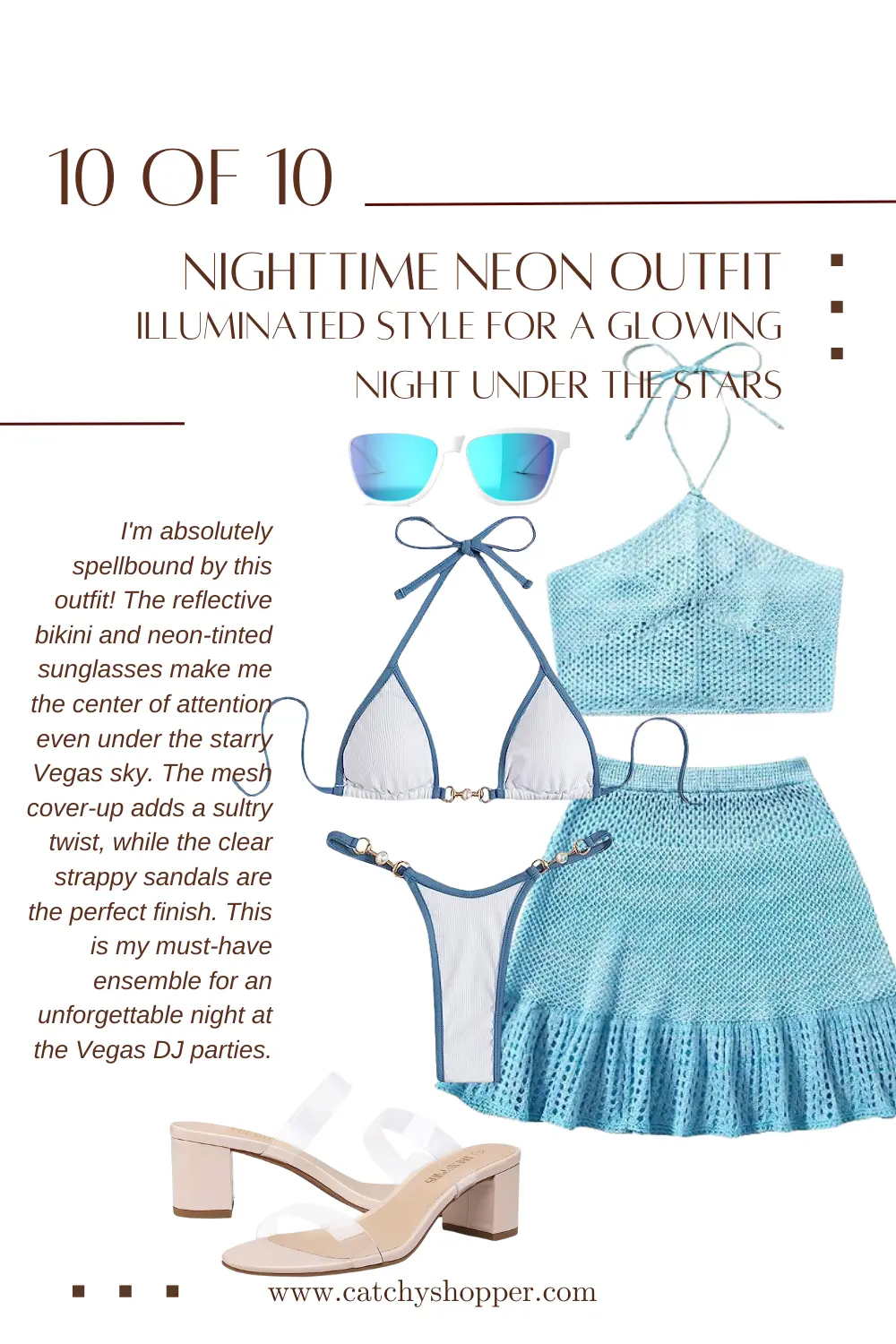 vegas pool party outfit