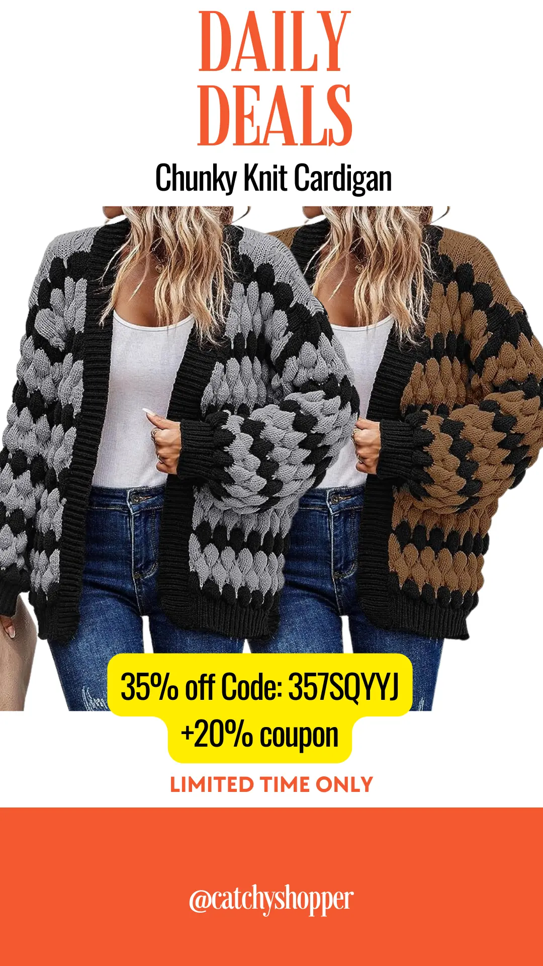 Chunky Knit Cardigan