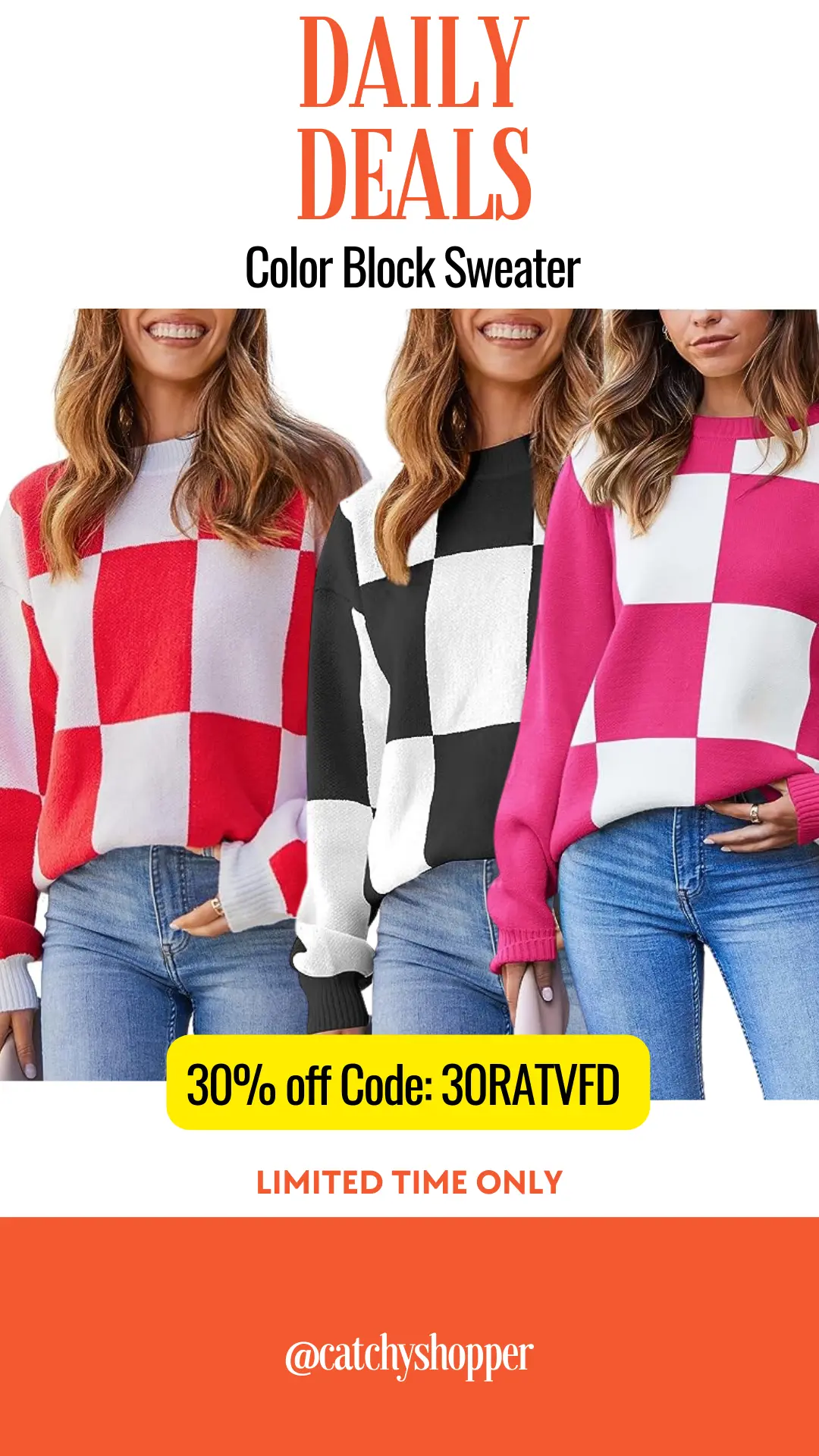 Color Block Sweater