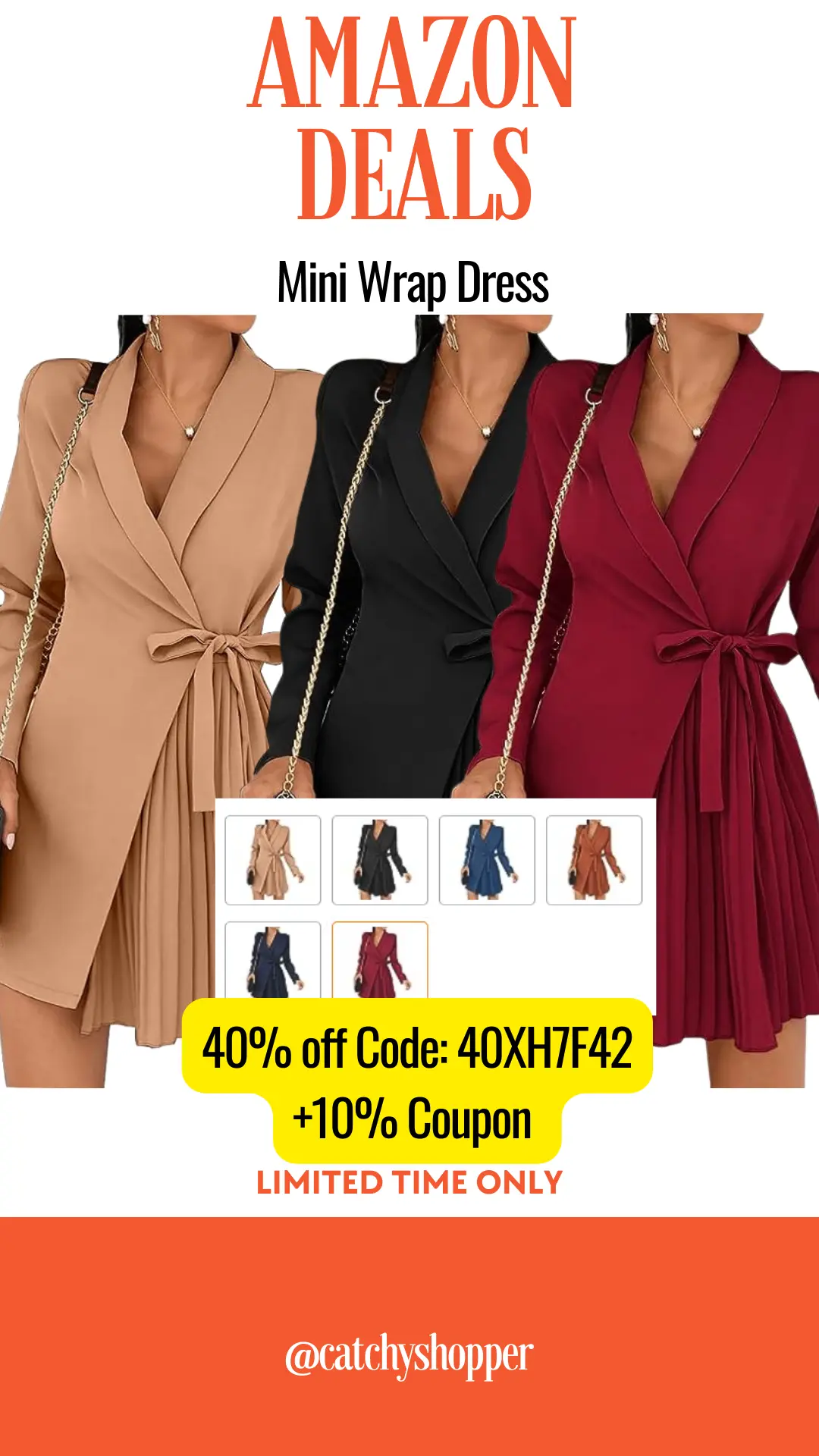 Mini Wrap Dress
