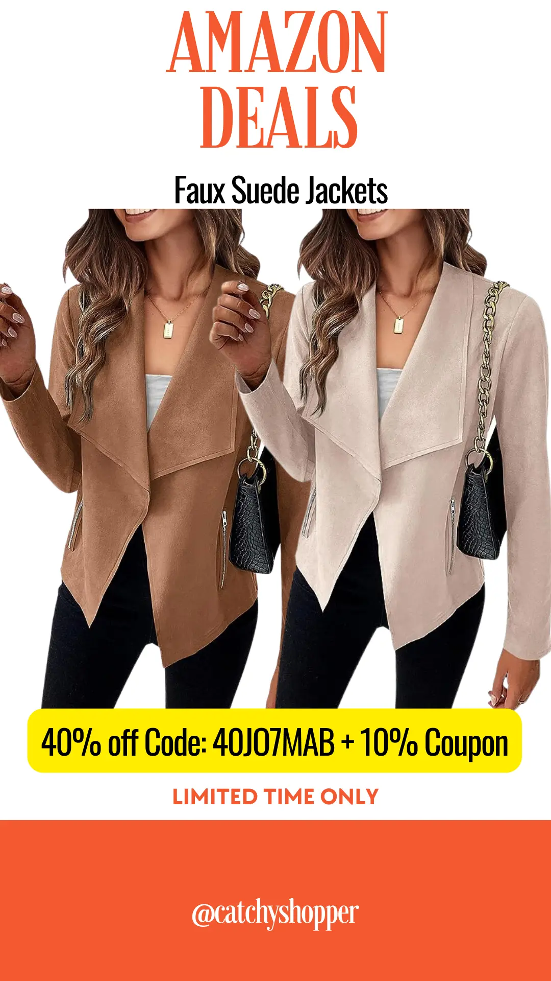 Faux Suede Jackets