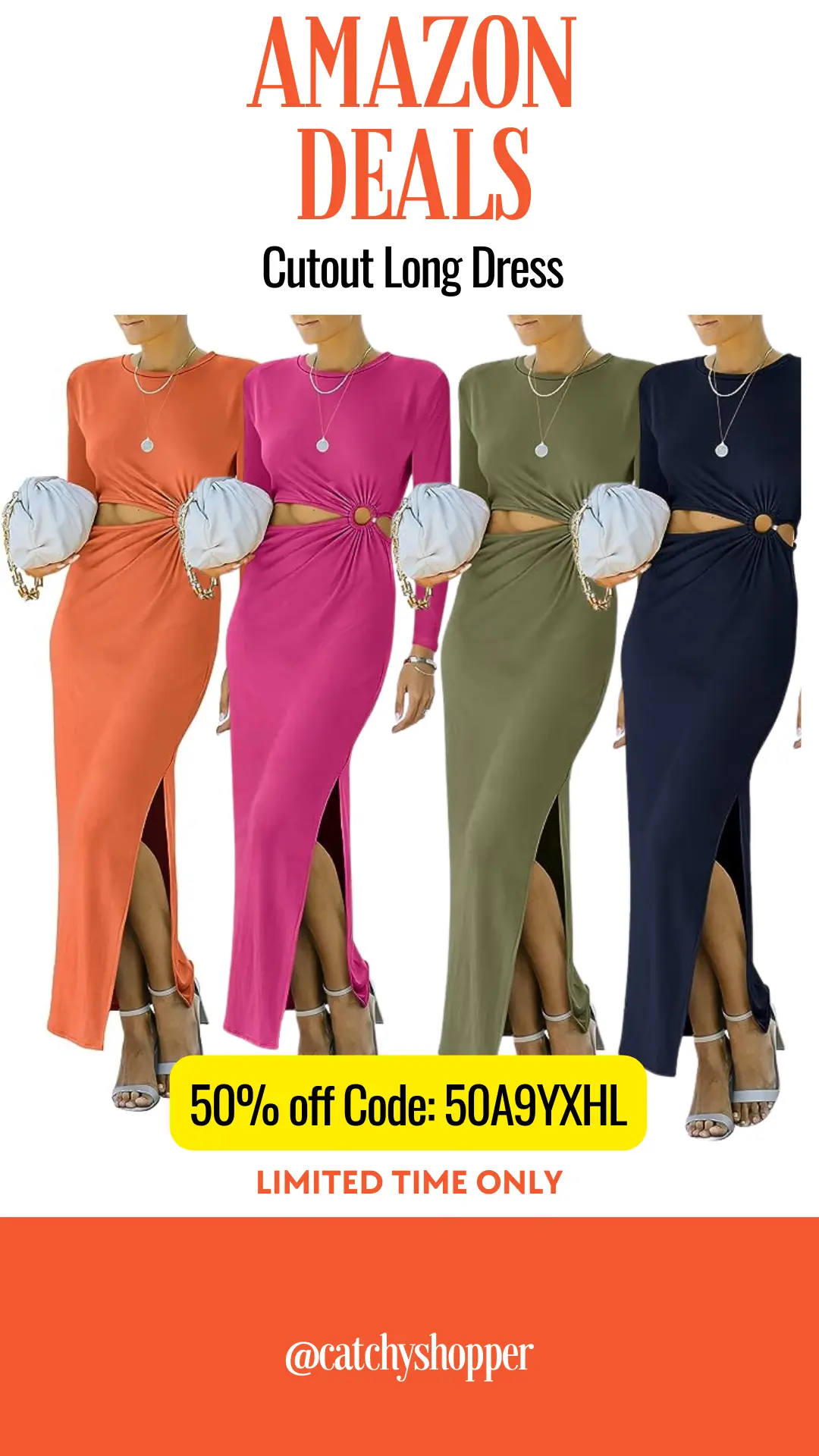 Cutout Long Dress