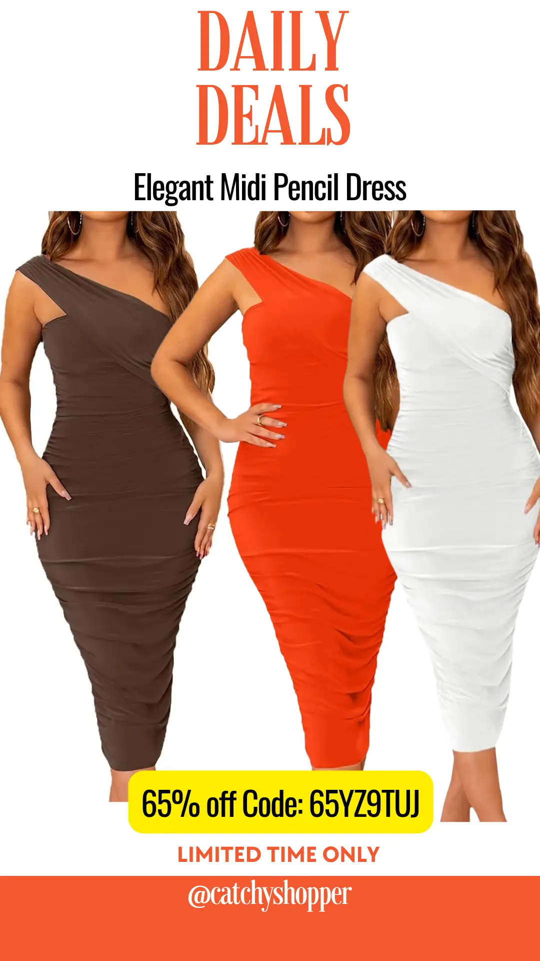 Elegant Midi Pencil Dress