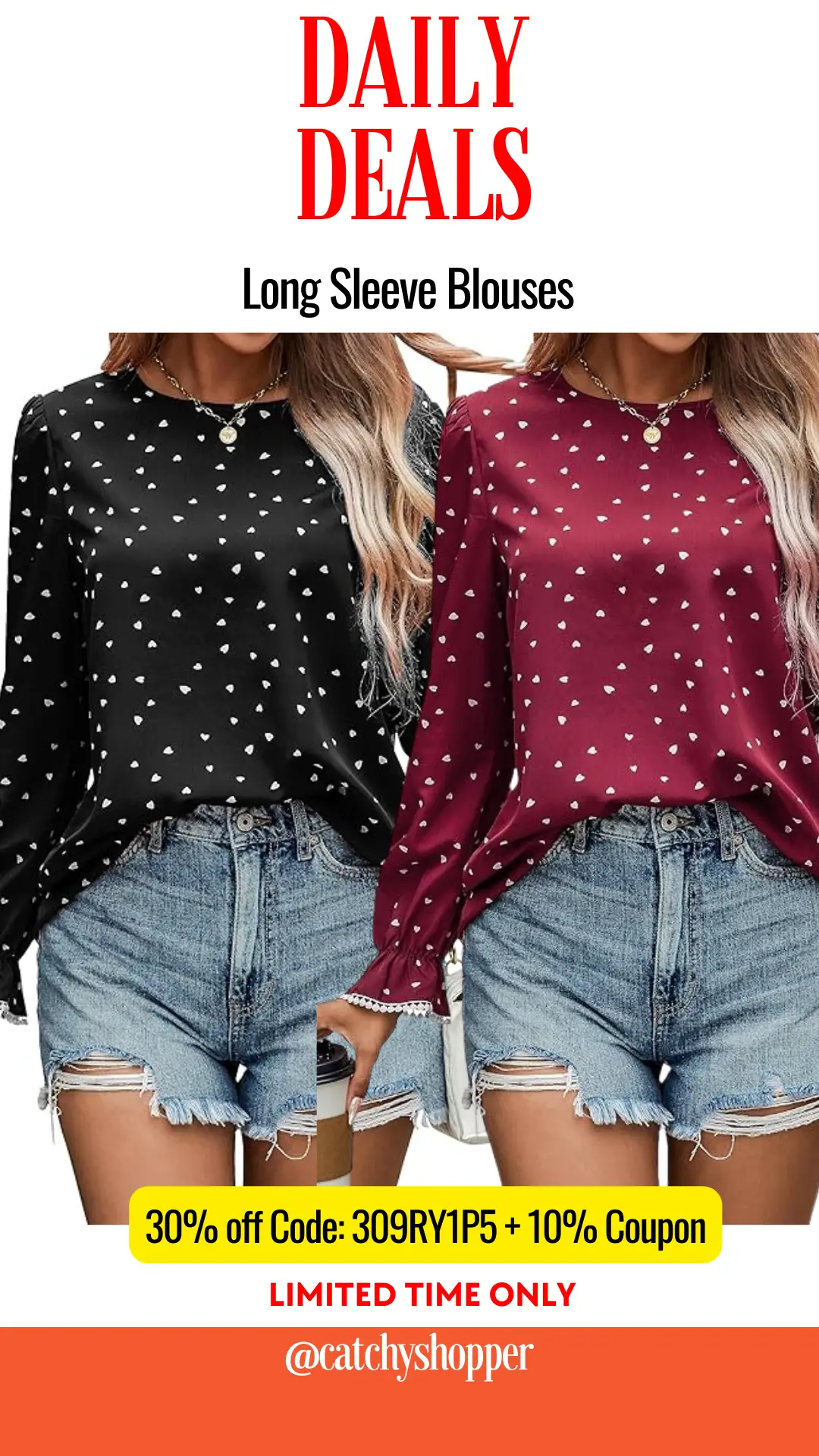 Long Sleeve Blouses