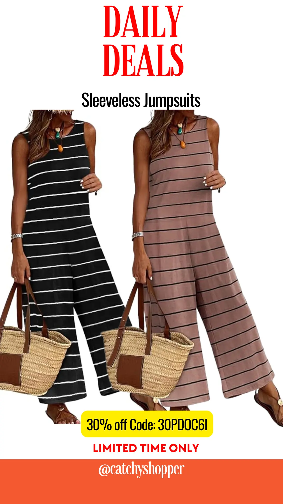 Sleeveless Jumpsuits