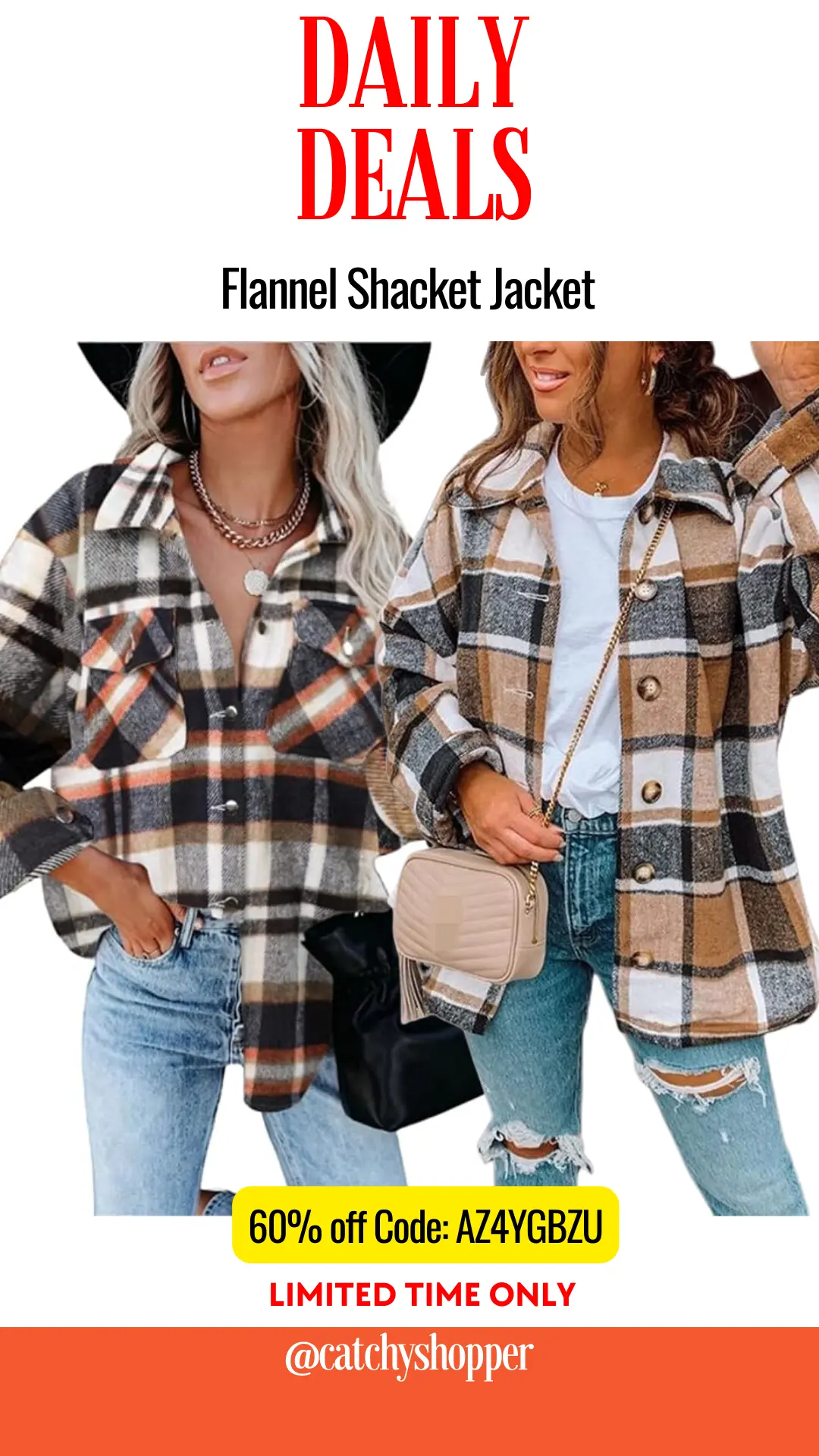 Flannel Shacket Jacket