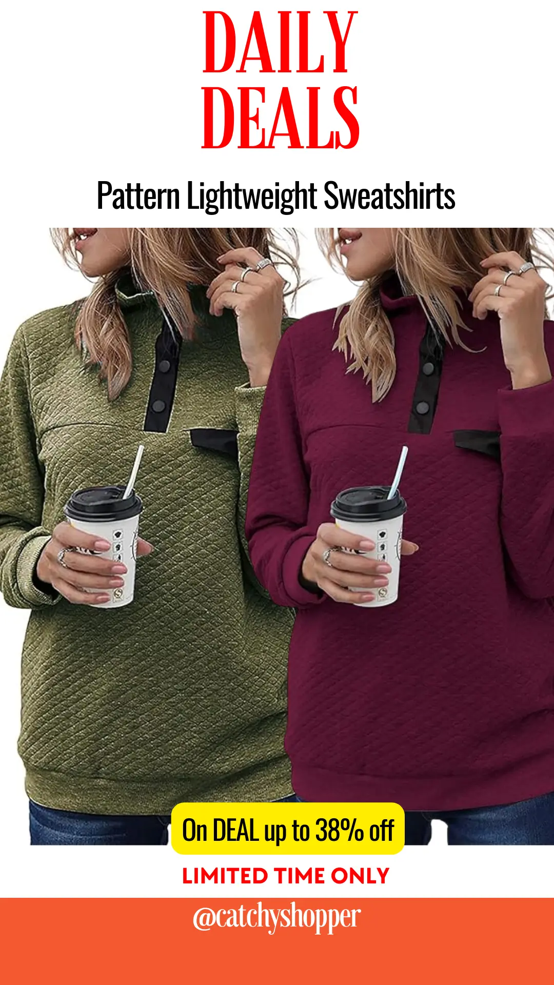 Pattern Lightweight Sweatshirts