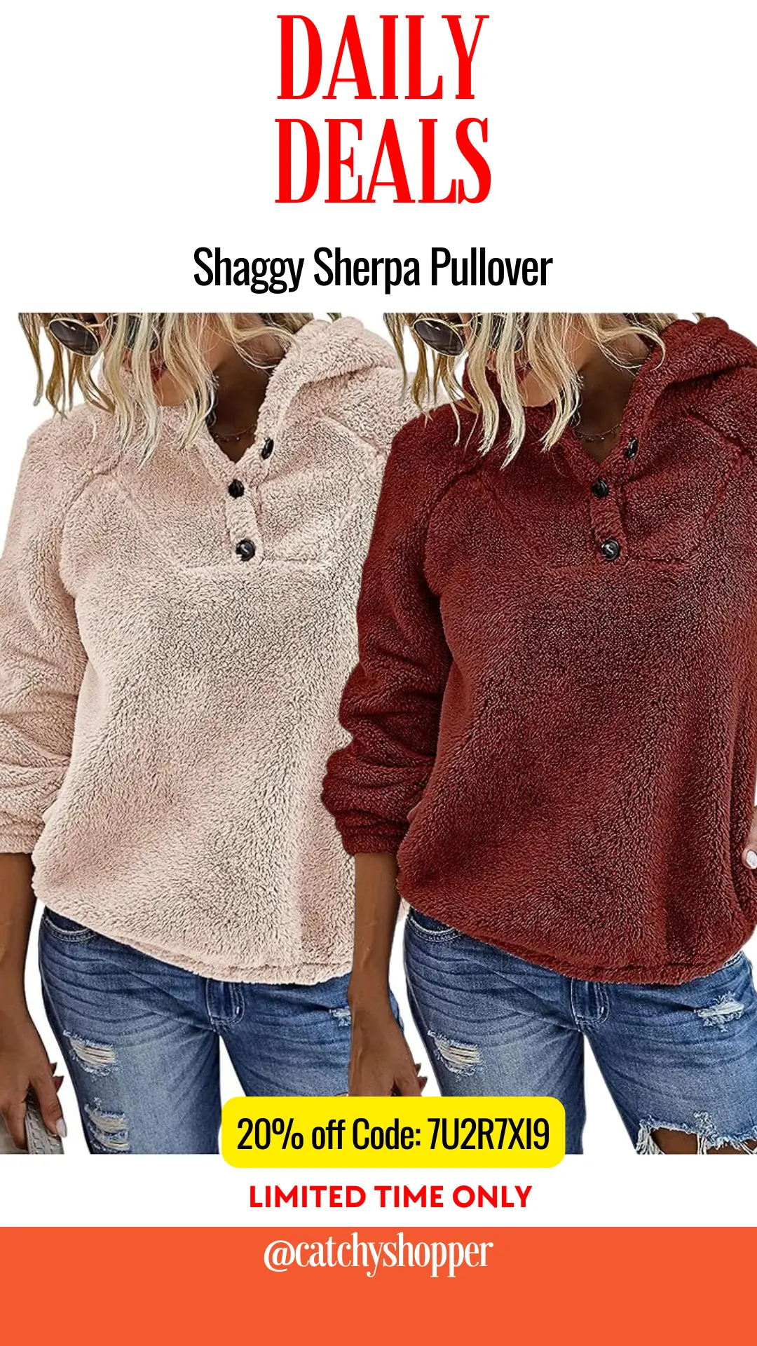 Shaggy Sherpa Pullover
