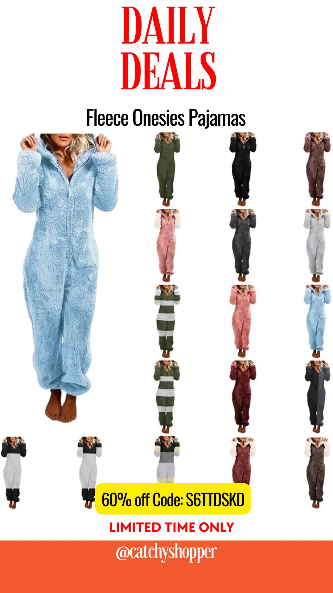Fleece Onesies Pajamas