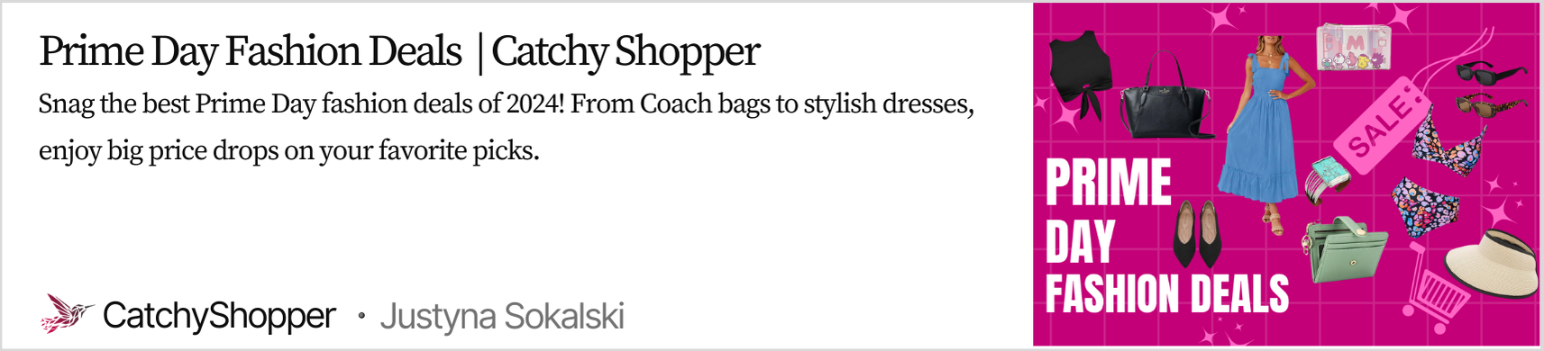 Prime Day Fashion Deals