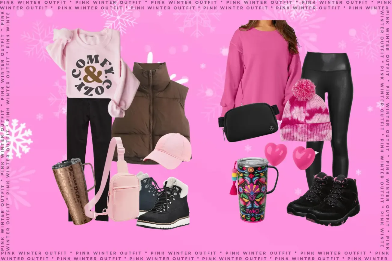 Pink Winter Outfits